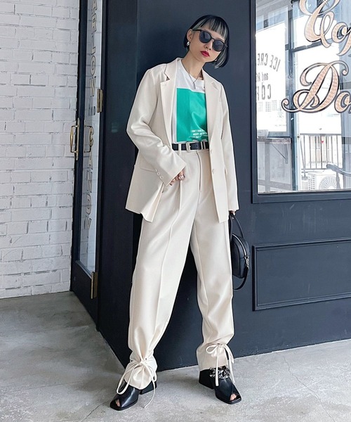 PAGEBOY(ページボーイ)の「カラフルBOXロンT(Tシャツ/カットソー・レディース・ブラック/パープル/オフホワイト・FREE)」の20枚目の写真