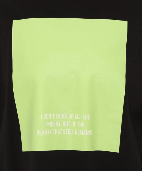 PAGEBOY(ページボーイ)の「カラフルBOXロンT(Tシャツ/カットソー・レディース・ブラック/パープル/オフホワイト・FREE)」の13枚目の写真