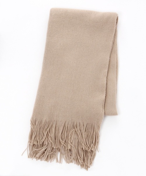 Andemiu（アンデミュウ）の「ラッセルボリュームマフラー268514（マフラー・レディース・ブラウン/グレー/ライトグリーン・FREE）」の8枚目の写真