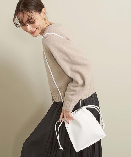 VASIC（ヴァジック）の「【別注】＜VASIC＞WELLS MINI MINI レザーバッグ Ψ ∴¨（ショルダーバッグ・レディース・ホワイト・FREE）」の17枚目の写真