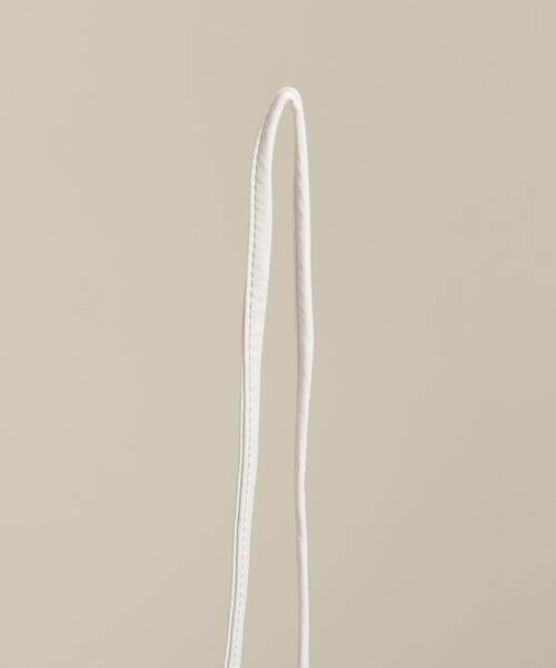 VASIC（ヴァジック）の「【別注】＜VASIC＞WELLS MINI MINI レザーバッグ Ψ ∴¨（ショルダーバッグ・レディース・ホワイト・FREE）」の19枚目の写真