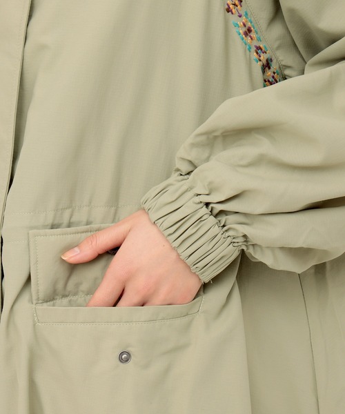 チチカカ（チチカカ）の「ナイロンテントコート（その他アウター・レディース・カーキ/ブラック・FREE）」の17枚目の写真