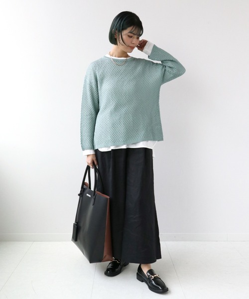 Simplicite（サンプリシテ）の「【OUTDOOR PRODUCTS/アウトドアプロダクツ】Utility tote bag◆（ショルダーバッグ・レディース・ブラック/ブラウン/グリーン・FREE）」の22枚目の写真