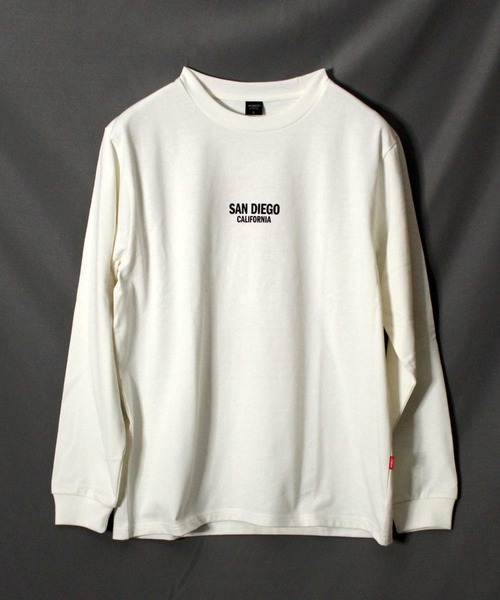 AVIREX（アヴィレックス）の「リターンド セーラー ロングスリーブ Tシャツ/ RETURNED SAILOR LONG SLEEVE T-SHIRT（Tシャツ/カットソー・レディース・ライトピンク/カーキ/オフホワイト/ブラック/ライトグレー・LARGE/MEDIUM/X-LARGE）」の16枚目の写真