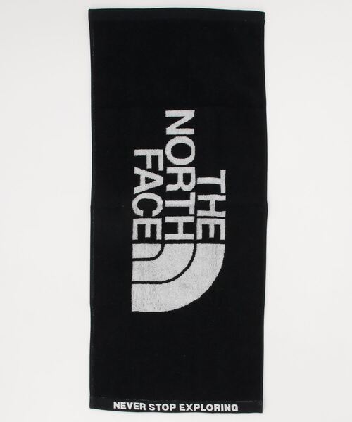 THE NORTH FACE（ザノースフェイス）の「THE NORTH FACE COMFORT COTTON TOWEL M / ザ ノース フェイス コンフォート コットン タオル M（タオル・メンズ・ブラック・FREE）」の2枚目の写真