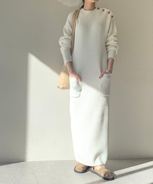 セール】Layered Knit Dress(ワンピース)|IRENE(アイレネ)の セール】Layered Knit Dress(ワンピース)|IRENE(アイレネ)の
