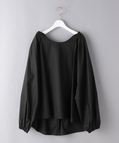 VONDEL(フォンデル)の「<VONDEL(フォンデル)>バックリボン ブラウス(シャツ/ブラウス・レディース・ブラック/オフホワイト・36)」の18枚目の写真