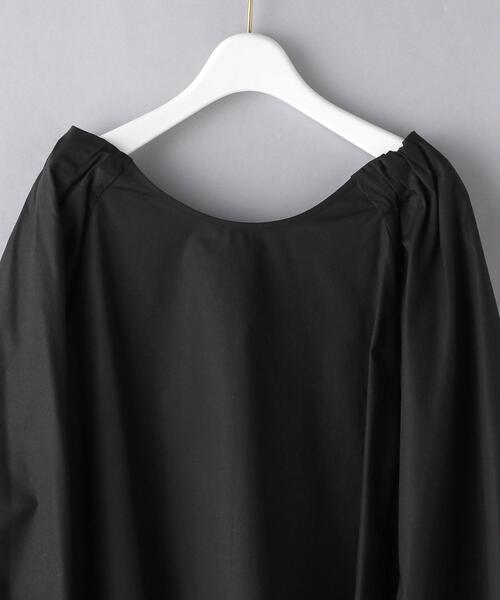 VONDEL(フォンデル)の「<VONDEL(フォンデル)>バックリボン ブラウス(シャツ/ブラウス・レディース・ブラック/オフホワイト・36)」の16枚目の写真