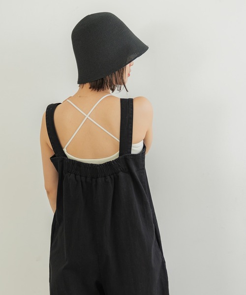 coca（coca）（コカ）の「カップ付きキャミソール（キャミソール・レディース・ホワイト/ブラック/ベージュ/ライトグリーン/アイボリー・S/M/L）」の9枚目の写真