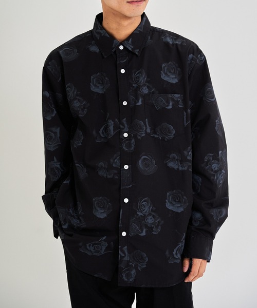 CORISCO(コリスコ)の「ブロードレギュラーシャツ(M1)(シャツ/ブラウス・メンズ・ホワイト/ブラック/ベージュ/その他1/その他2/その他3/ブルー系その他/チャコール/その他5/その他4/ブルー・MEDIUM/LARGE/X-LARGE)」の7枚目の写真