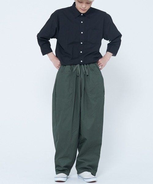 CORISCO(コリスコ)の「ブロードレギュラーシャツ(M1)(シャツ/ブラウス・メンズ・ホワイト/ブラック/ベージュ/その他1/その他2/その他3/ブルー系その他/チャコール/その他5/その他4/ブルー・MEDIUM/LARGE/X-LARGE)」の22枚目の写真