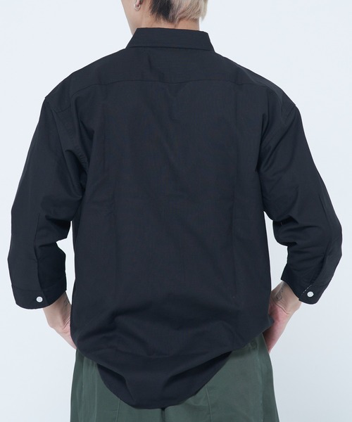 CORISCO(コリスコ)の「ブロードレギュラーシャツ(M1)(シャツ/ブラウス・メンズ・ホワイト/ブラック/ベージュ/その他1/その他2/その他3/ブルー系その他/チャコール/その他5/その他4/ブルー・MEDIUM/LARGE/X-LARGE)」の21枚目の写真