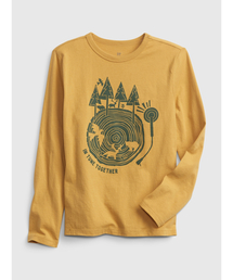 GAP | オーガニックコットン100% グラフィック Tシャツ (キッズ)(Tシャツ/カットソー)