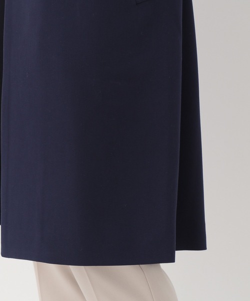 LEPSIM(レプシィム)の「ガウンコート 260648(トレンチコート・レディース・ネイビー/グレイッシュベージュ・FREE)」の4枚目の写真