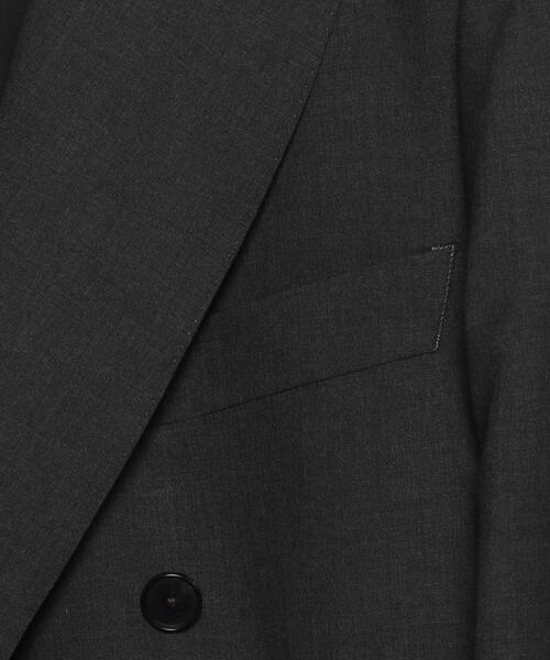 AURALEE(オーラリー)の「<AURALEE>DOUBLE BREASTED JACKET/ジャケット.(テーラードジャケット・メンズ・ダークグレー・4/3)」の7枚目の写真