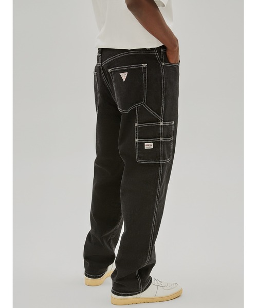 Guess（ゲス）の「GUESS Originals Carpenter Denim Pants（デニムパンツ・メンズ・ブラック・30inch/31inch/29inch/32inch/34inch）」の2枚目の写真