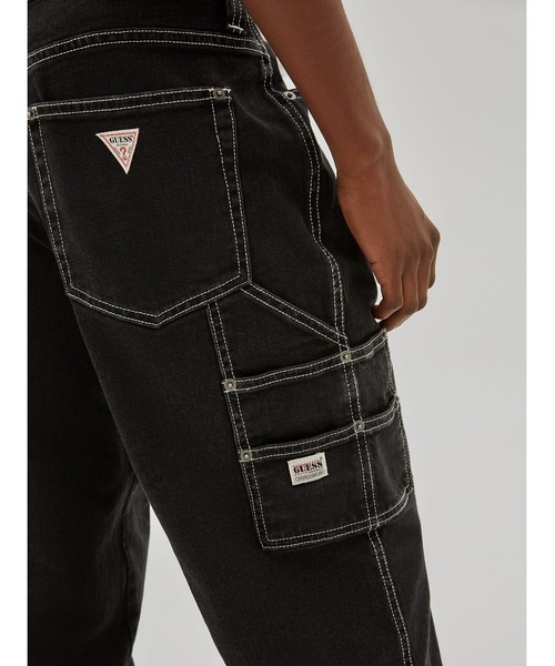 Guess（ゲス）の「GUESS Originals Carpenter Denim Pants（デニムパンツ・メンズ・ブラック・30inch/31inch/29inch/32inch/34inch）」の4枚目の写真