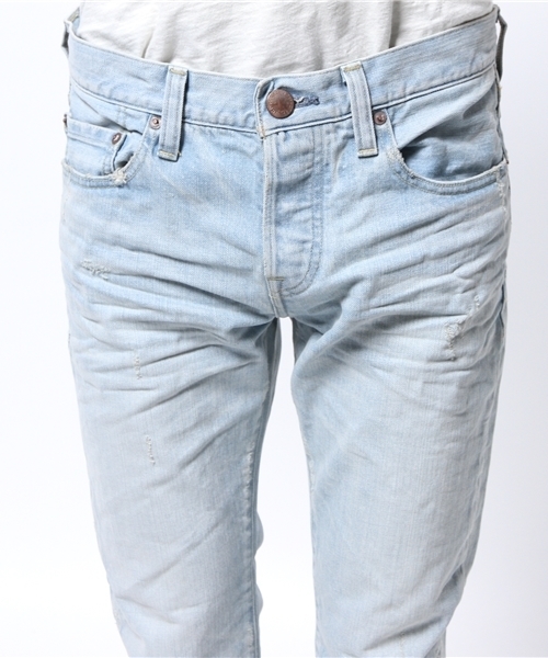 EDIFICE（エディフィス）の「◇RED CARD / レッドカード　Rhythm akira-Worn Light（デニムパンツ・メンズ・サックスブルー・32/30/31/29）」の5枚目の写真