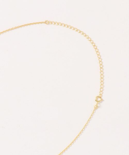 MUTURA(ムツラ)の「SV925 ダブルリングネックレス(ネックレス・レディース・シルバー/ゴールド・ONE SIZE)」の6枚目の写真