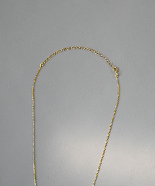 MUTURA(ムツラ)の「SV925 ダブルリングネックレス(ネックレス・レディース・シルバー/ゴールド・ONE SIZE)」の5枚目の写真