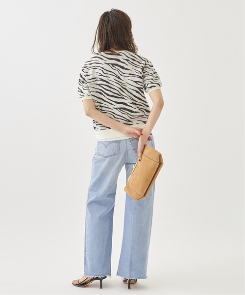 plage（プラージュ）の「W JACQUARD カーディガン