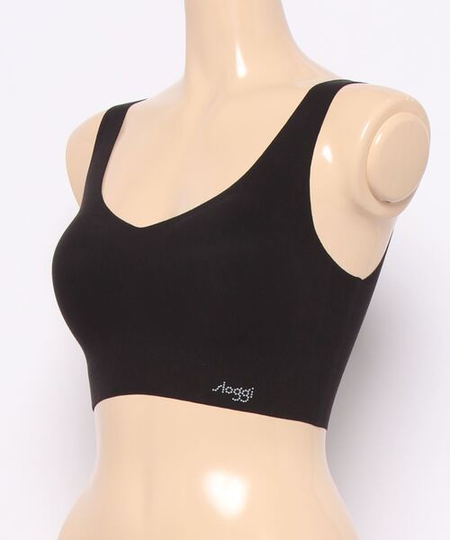 Sloggi（スロギー）の「【綿混素材でさらっと快適！】スロギー ゼロ フィール 綿混 ハーフトップ【S,M,Lサイズ】sloggi G068 N-Top（ブラジャー・レディース・テラコッタ/ベージュ/スカイブルー/ブラック/ライラック/オフホワイト/モカ・S/M/L）」の15枚目の写真