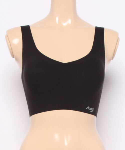 Sloggi（スロギー）の「【綿混素材でさらっと快適！】スロギー ゼロ フィール 綿混 ハーフトップ【S,M,Lサイズ】sloggi G068 N-Top（ブラジャー・レディース・テラコッタ/ベージュ/スカイブルー/ブラック/ライラック/オフホワイト/モカ・S/M/L）」の22枚目の写真