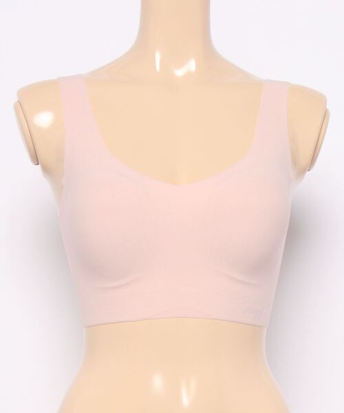 Sloggi（スロギー）の「【綿混素材でさらっと快適！】スロギー ゼロ フィール 綿混 ハーフトップ【S,M,Lサイズ】sloggi G068 N-Top（ブラジャー・レディース・テラコッタ/ベージュ/スカイブルー/ブラック/ライラック/オフホワイト/モカ・S/M/L）」の21枚目の写真