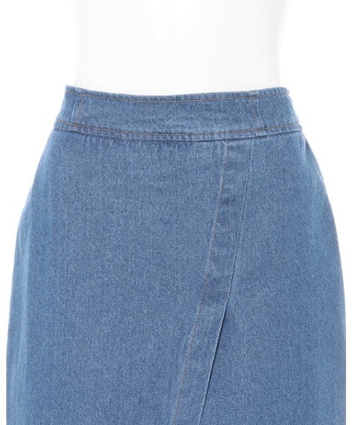MLI'A（エムリア）の「セミタイトデニムロングスカート（スカート・レディース・グレー/ブルー/インディゴブルー・FREE）」の15枚目の写真