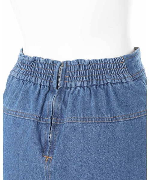 MLI'A（エムリア）の「セミタイトデニムロングスカート（スカート・レディース・グレー/ブルー/インディゴブルー・FREE）」の16枚目の写真