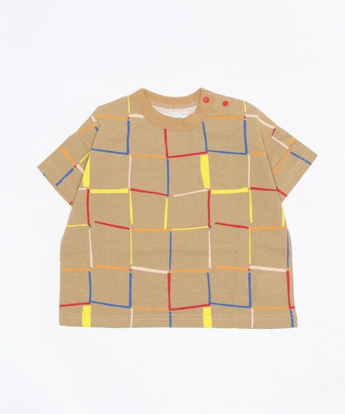 HOGAN RANCH WEAR（ホーガンランチウエア）の「ソウガラワイドＴシャツ（kids/XS～LL）（Tシャツ/カットソー・キッズ・ライトグレー/ブラック/ベージュ/グレー/オフホワイト/ピンク/イエロー/オレンジ/ブルー/ストライプ・LL/S/M/L/XS）」の5枚目の写真