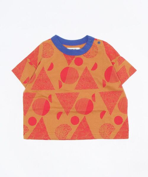 HOGAN RANCH WEAR（ホーガンランチウエア）の「ソウガラワイドＴシャツ（kids/XS～LL）（Tシャツ/カットソー・キッズ・ライトグレー/ブラック/ベージュ/グレー/オフホワイト/ピンク/イエロー/オレンジ/ブルー/ストライプ・LL/S/M/L/XS）」の9枚目の写真