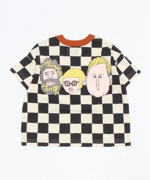 HOGAN RANCH WEAR（ホーガンランチウエア）の「ソウガラワイドＴシャツ（kids/XS～LL）（Tシャツ/カットソー・キッズ・ライトグレー/ブラック/ベージュ/グレー/オフホワイト/ピンク/イエロー/オレンジ/ブルー/ストライプ・LL/S/M/L/XS）」の17枚目の写真