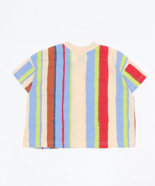 HOGAN RANCH WEAR（ホーガンランチウエア）の「ソウガラワイドＴシャツ（kids/XS～LL）（Tシャツ/カットソー・キッズ・ライトグレー/ブラック/ベージュ/グレー/オフホワイト/ピンク/イエロー/オレンジ/ブルー/ストライプ・LL/S/M/L/XS）」の19枚目の写真