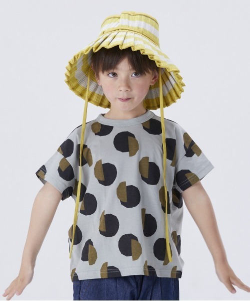 HOGAN RANCH WEAR（ホーガンランチウエア）の「ソウガラワイドＴシャツ（kids/XS～LL）（Tシャツ/カットソー・キッズ・ライトグレー/ブラック/ベージュ/グレー/オフホワイト/ピンク/イエロー/オレンジ/ブルー/ストライプ・LL/S/M/L/XS）」の4枚目の写真