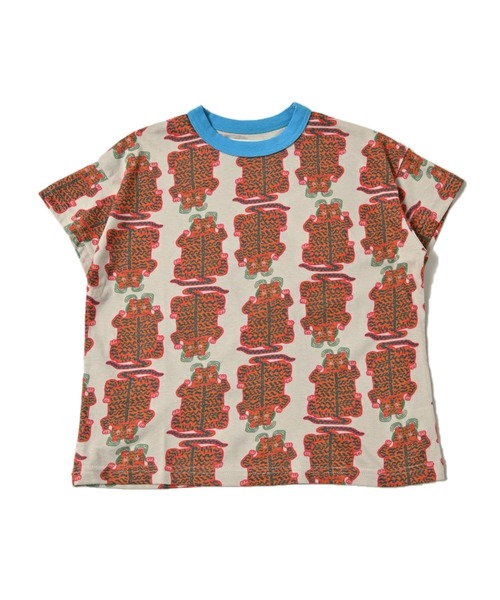 HOGAN RANCH WEAR（ホーガンランチウエア）の「ソウガラワイドＴシャツ（kids/XS～LL）（Tシャツ/カットソー・キッズ・ライトグレー/ブラック/ベージュ/グレー/オフホワイト/ピンク/イエロー/オレンジ/ブルー/ストライプ・LL/S/M/L/XS）」の3枚目の写真