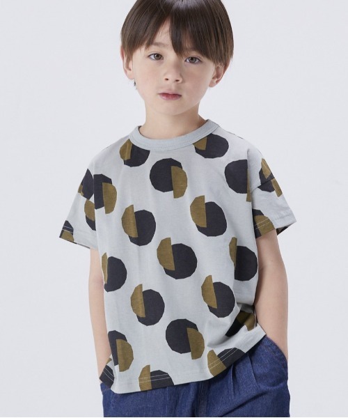 HOGAN RANCH WEAR（ホーガンランチウエア）の「ソウガラワイドＴシャツ（kids/XS～LL）（Tシャツ/カットソー・キッズ・ライトグレー/ブラック/ベージュ/グレー/オフホワイト/ピンク/イエロー/オレンジ/ブルー/ストライプ・LL/S/M/L/XS）」の21枚目の写真