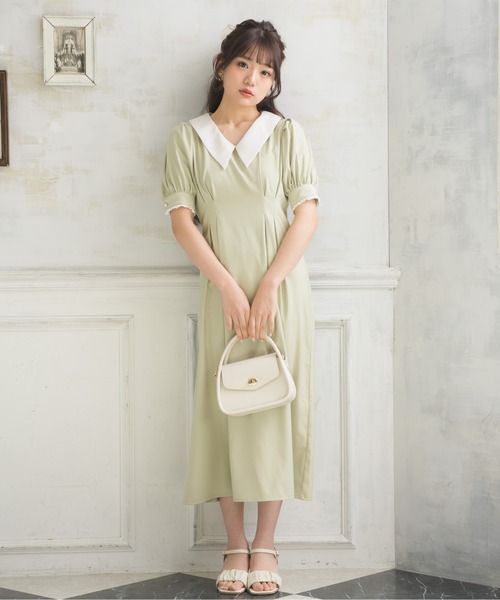 ems excite(エムズエキサイト)の「アーチハンドルミニBAG(ハンドバッグ・レディース・ブラック/オフホワイト/ブルー・FREE)」の13枚目の写真