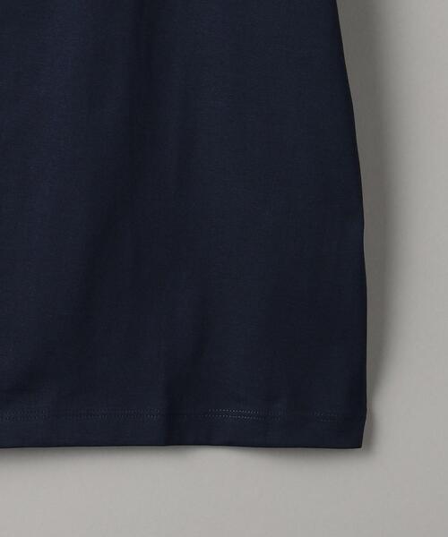 handvaerk(ハンドバーク)の「<handvaerk>ボトルネック ショートスリーブ カットソー(Tシャツ/カットソー・レディース・ナチュラル/ライトブルー/ネイビー・S)」の14枚目の写真