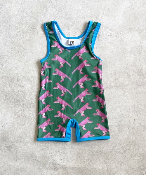 HOGAN RANCH WEAR（ホーガンランチウエア）の「グレコ/UVカット（70～90cm）（水着・キッズ・イエロー/グリーン・90/80/70）」の2枚目の写真