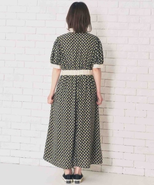 paravion（パラビオン）の「レトロワンピース（ワンピース・レディース・グリーン/ブラック・ONESIZE）」の5枚目の写真
