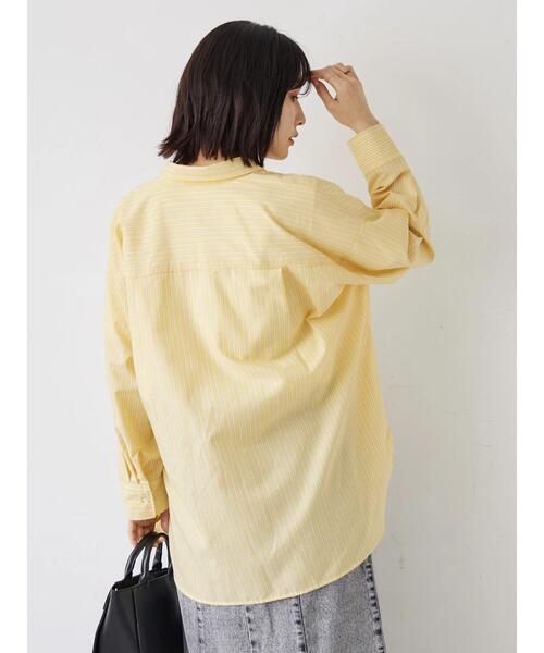 Green Parks(グリーンパークス)の「オーバーシャツ(シャツ/ブラウス・レディース・ブルー系その他6/その他5/イエロー/ダークグレー/グリーン/ブルー・FREE)」の13枚目の写真