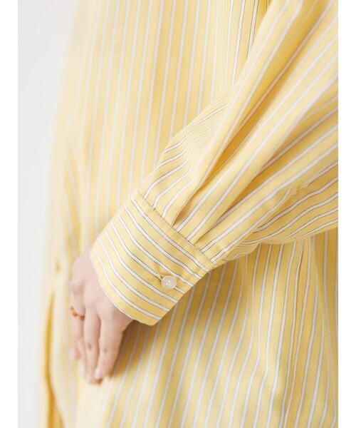 Green Parks(グリーンパークス)の「オーバーシャツ(シャツ/ブラウス・レディース・ブルー系その他6/その他5/イエロー/ダークグレー/グリーン/ブルー・FREE)」の15枚目の写真