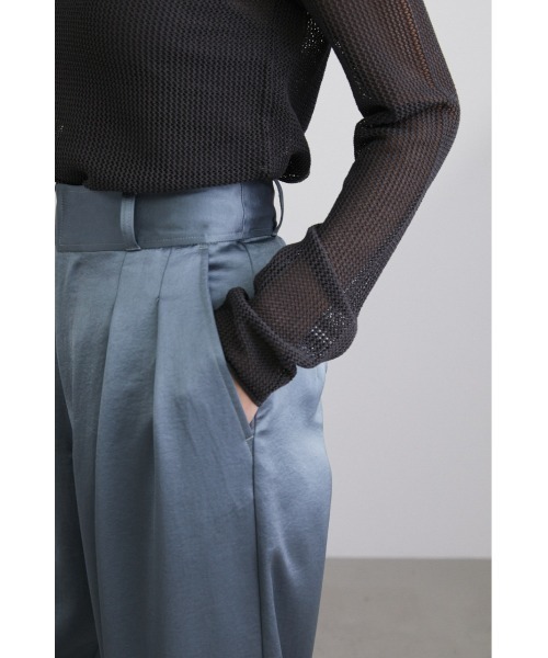STYLEMIXER(スタイルミキサー)の「ヴィンテージサテンパンツ(その他パンツ・レディース・グレー/ブラック・MEDIUM/SMALL)」の19枚目の写真