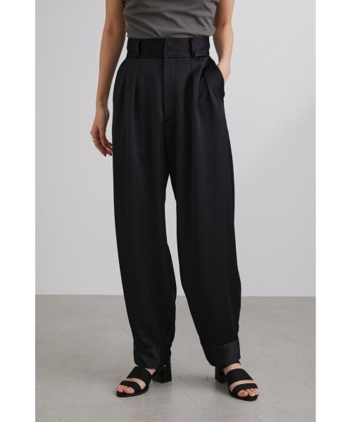 STYLEMIXER(スタイルミキサー)の「ヴィンテージサテンパンツ(その他パンツ・レディース・グレー/ブラック・MEDIUM/SMALL)」の3枚目の写真