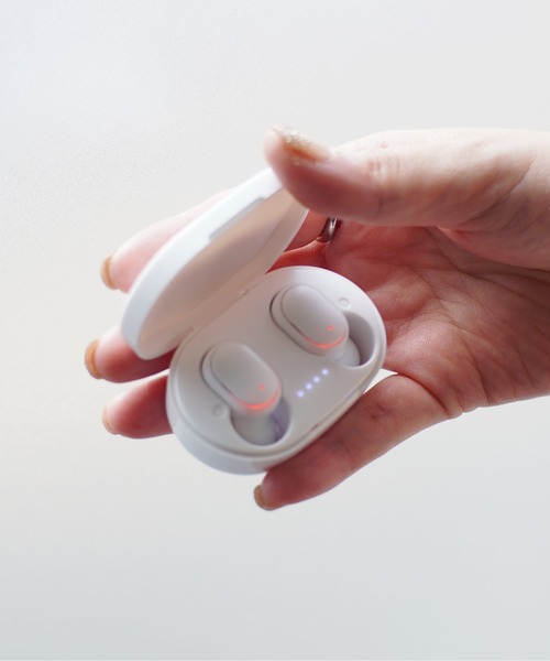 Port（ポート）の「Bluetooth5.1 ワイヤレス イヤフォン / 軽量 / IPX4 防水（ヘッドフォン/イヤホン・メンズ・ピンク/ライトグリーン/ホワイト/ライトブルー/ブラック/サックスブルー・FREE）」の7枚目の写真