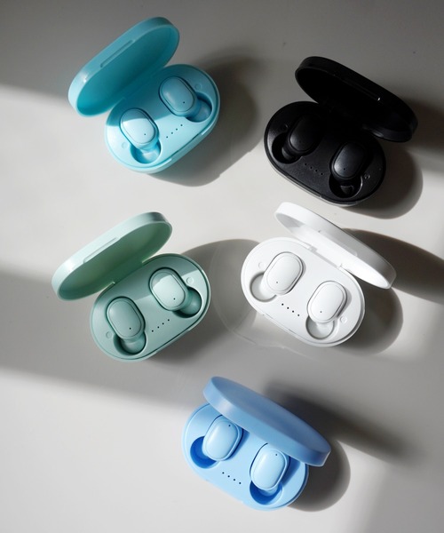 Port（ポート）の「Bluetooth5.1 ワイヤレス イヤフォン / 軽量 / IPX4 防水（ヘッドフォン/イヤホン・メンズ・ピンク/ライトグリーン/ホワイト/ライトブルー/ブラック/サックスブルー・FREE）」の14枚目の写真