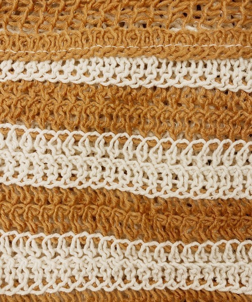 PairPair（ペアペア）の「かぎ針編み刺繍トップス（Tシャツ/カットソー・レディース・ライム/オレンジ・フリー）」の13枚目の写真