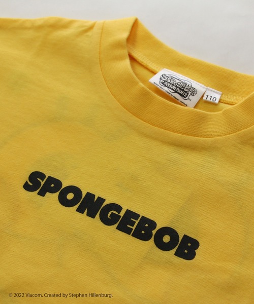 JAM & LINK（ジャムアンドリンク）の「スポンジボブ 半袖Tシャツ（Tシャツ/カットソー・キッズ・E/D/B/C/A・110cm/100cm/120cm/130cm）」の14枚目の写真