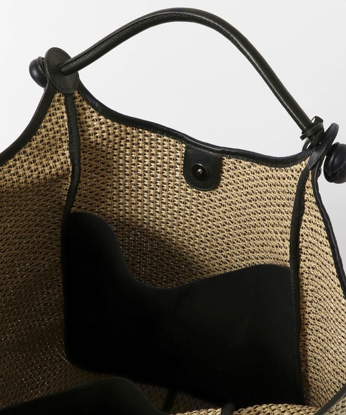 marco masi（マルコマージ）の「MARCO MASI　DOLL TOTE BAG（トートバッグ・レディース・ブラック・-）」の9枚目の写真